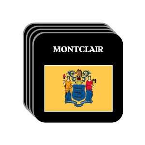  US State Flag   MONTCLAIR, New Jersey (NJ) Set of 4 Mini 