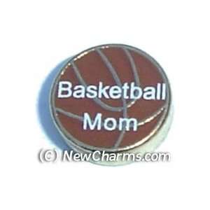  Basketball Mom Floating Locket Charm Jewelry