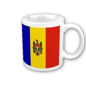  Moldova Flag Coffee Cup 