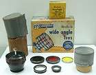 VINTAGE 1940s 1950s Lot of Camera Lens and Filters  Wid
