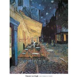   du Forum, Arles, at Night, c.1888   Poster by Vincent Van Gogh (23