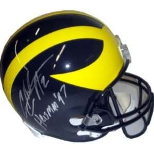  Charles Woodson Autographed Helmet