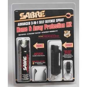  Sabre Combo Home Pepper Spay Self Defense Kit SABSHAPK 