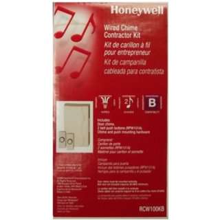    Honeywell RCW100KB Wired Chime Contractor Kit