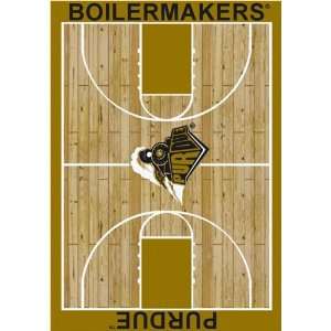  Purdue Boilermakers NCAA Homecourt Area Rug by Milliken 5 