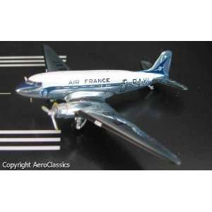    Aeroclassics Air France DC 3 Model Airplane 