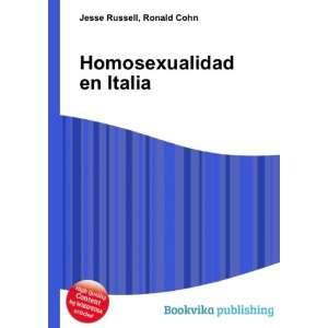  Homosexualidad en Italia Ronald Cohn Jesse Russell Books