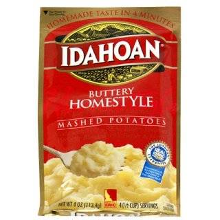   Mashed Potatoes, Buttery Homestyle, 4 Ounce Package (Pack of 12