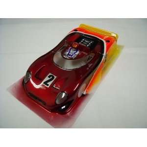  Red Fox   Retro Honker Painted Body, 4 Inch (Slot Cars 