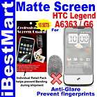 10X Clear Screen Protector Guard HTC Legend G6 6363  