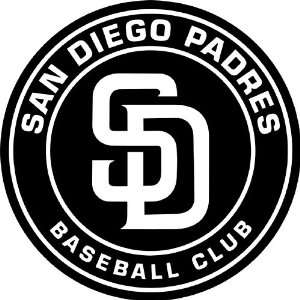   San Diego Padres MLB Vinyl Decal Sticker / 12 x 12 