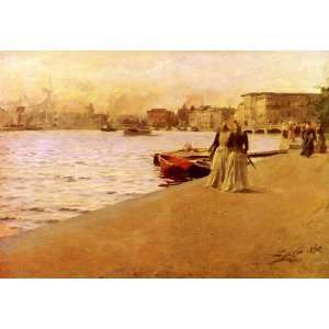  Hand Made Oil Reproduction   Anders Zorn   24 x 16 inches 