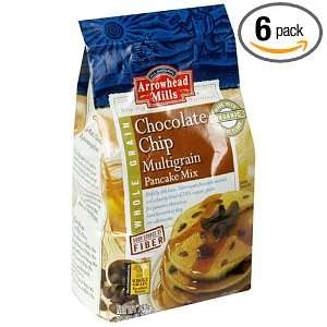 Arrowhead Mills Multi Chocolate Chip Pancake Mix, 28 Ounce Unit (Pack 