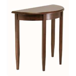  Concord Half Moon Accent Table By Winsome Wood