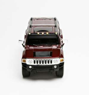 LUXURY COLLECTIBLES 2006 Hummer H3 Sonoma Red Metallic  
