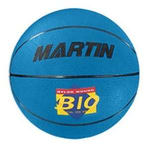   Rainbow Rubber Basketballs BLUE OFFICIAL SIZE 7