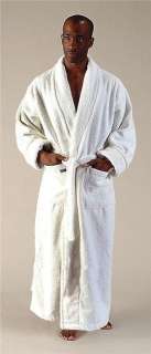 Mens Full Length Long 100% Turkish Terry Cotton Bathrobe Robe S M L XL 