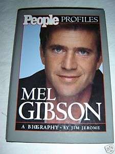 Mel Gibson; A Biography by Jim Jerome VGC  