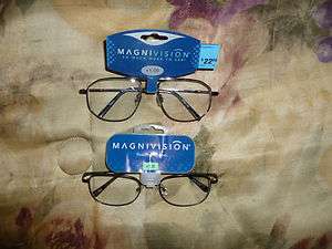 Magnivision Reading Glasses Wire Framed Aviator & Mens Style Retail $ 
