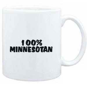 Mug White  100% Minnesotan  Usa States  Sports 