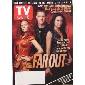  Farscape On Cover Of San Diego Large Format TV Guide 