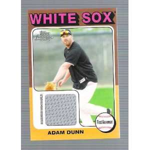    Topps Lineage   Adam Dunn   Mini Jersey Card 