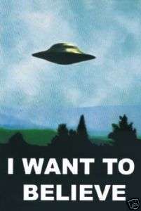 THE X FILES I want to beliveve new sealed poster fp2189  