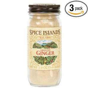 Spice Islands Ginger, Ground, 1.9 Ounce (Pack of 3)  