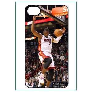  Dwyane D Wade Miami Heat NBA iPhone 4 iPhone4 Black 