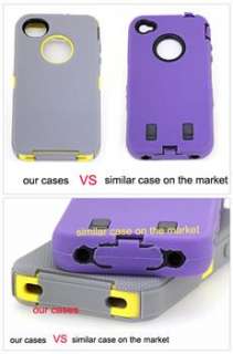   DEFENDER iPhone 4 4S Heavy Duty Tough Colourful Case Cover mbs  