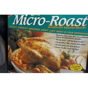 MICRO ROAST (PERFECTLY BROWNED, CRISPY, JUICY MEATS IN YOUR MICROWAVE