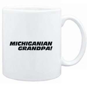  Mug White  Michiganian GRANDPA  Usa States Sports 