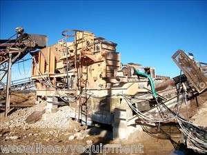 1991 UNIVERSAL 37 X 55 PORTABLE IMPACT CRUSHER  