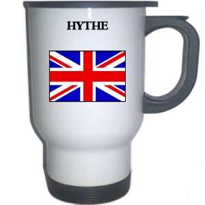  UK/England   HYTHE White Stainless Steel Mug Everything 