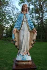 Older statue of Mary Our Lady 25 3/4 ht. +  
