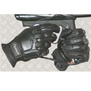 PAINTBALL/AIRSOFT GLOVES W PVC ARMOR  Black Large  