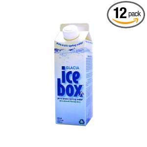 Glacia IceBox Junior, 16.9 Ounce Boxes (Pack of 12)  