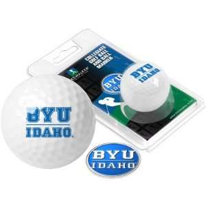 BYU Idaho Vikings Logo Golf Ball and Ball Marker  Sports 