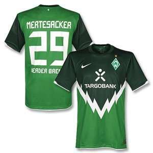 10 11 Werder Bremen Home Jersey + Mertesacker 29  Sports 