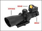 NcSTAR MARK III Ultimate Sighting System 3 9X42 Mil Dot Scope/Red Dot 