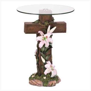 Inspirational Cross Accent Table
