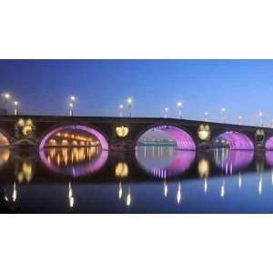  Le Pont Neuf Illuminé à Toulouse   Peel and Stick Wall 