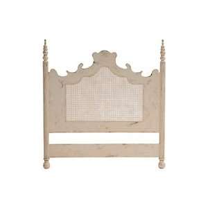  Illyria Painted Headboard   White