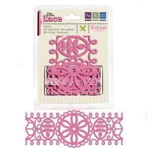 New 36 WRM We R Memory Keepers Scrapbook Adhesive LACE TRIM RIBBON 