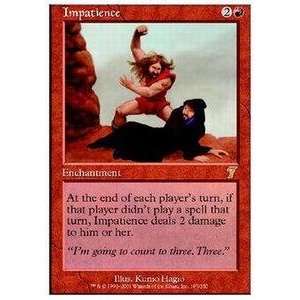  Magic the Gathering   Impatience   Seventh Edition Toys & Games