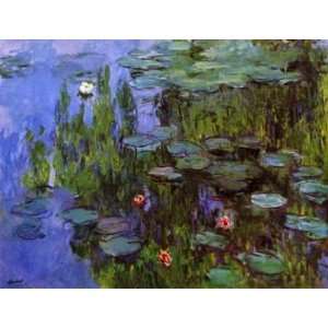  12X16 inch Claude Monet Impressionist Canvas Art Repro Sea 