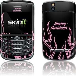  H D In Flames (pink) skin for BlackBerry Tour 9630 (with 