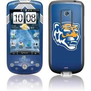  Tiger Head on solid blue background skin for HTC Hero 