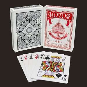  Trademark Global 10 mcred One Red Deck Of Motor Cards 