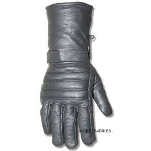  NEW THINSULATE MOTORCYCLE BIKE GLOVES LEATHER GLOVE XL 